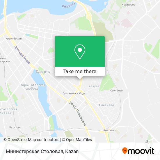 Министерская Столовая map