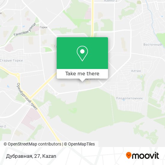 Дубравная, 27 map