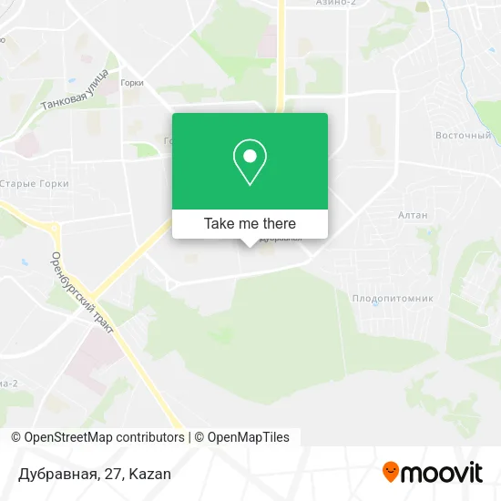 Дубравная, 27 map