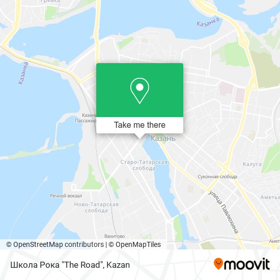 Школа Рока "The Road" map