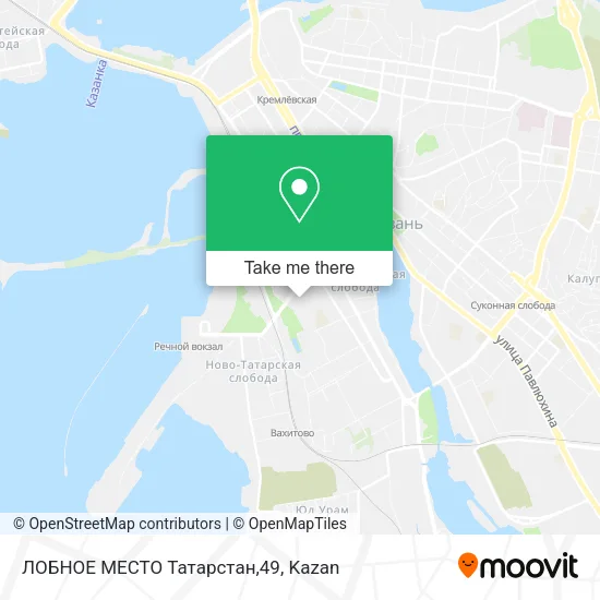 ЛОБНОЕ МЕСТО Татарстан,49 map