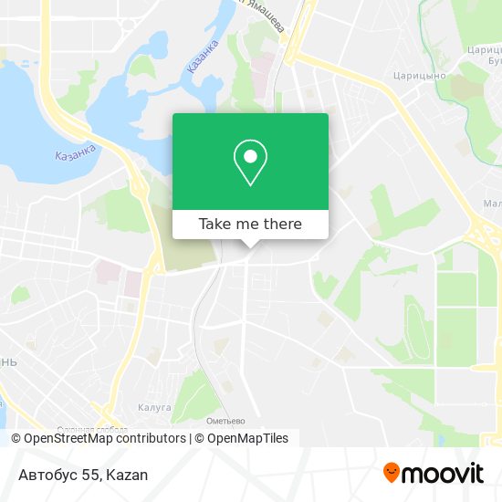 Автобус 55 map