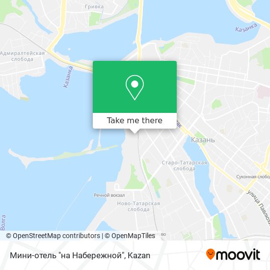 Мини-отель "на Набережной" map