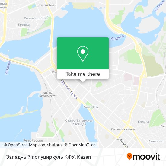 Западный полуциркуль КФУ map