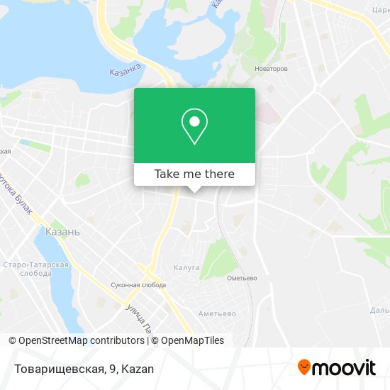 Товарищевская, 9 map