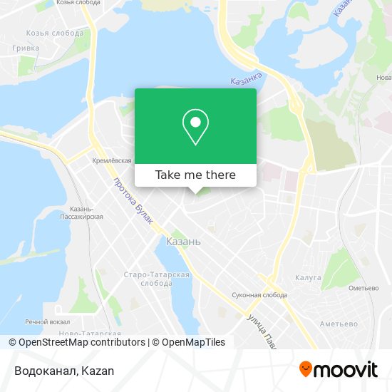 Водоканал map
