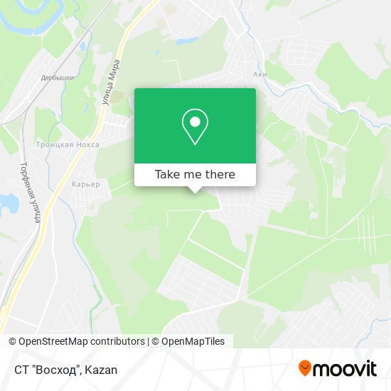 СТ "Восход" map