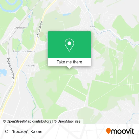 СТ "Восход" map