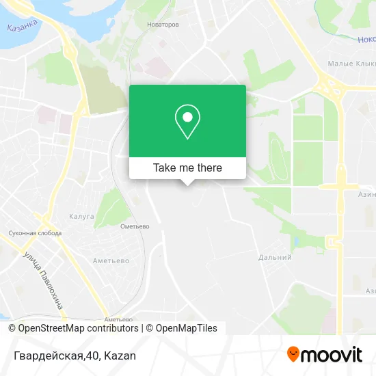 Гвардейская,40 map