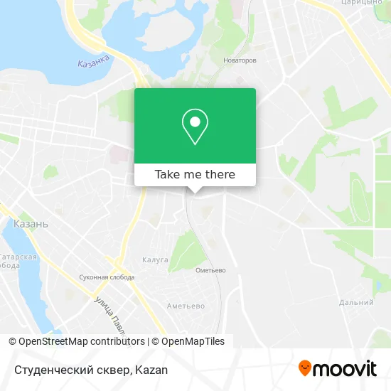 Студенческий сквер map