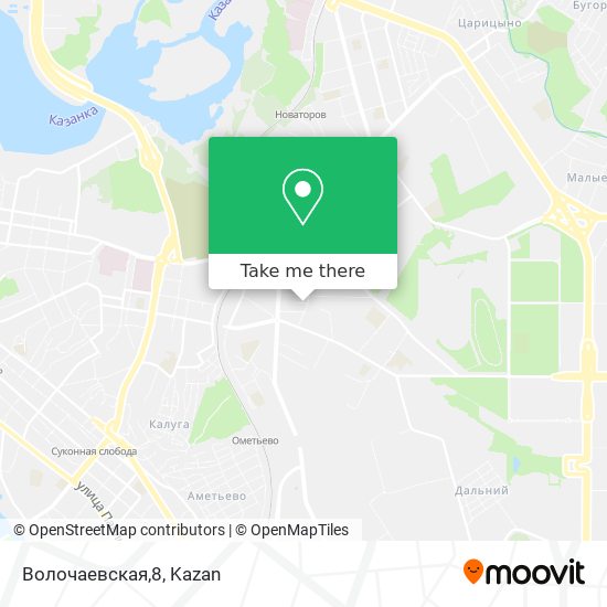 Волочаевская,8 map