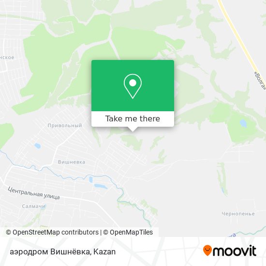аэродром Вишнёвка map