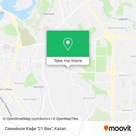 Семейное Кафе "21 Век" map
