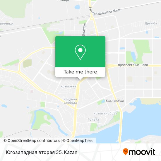 Югозападная вторая 35 map
