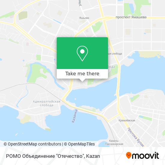 РОМО Объединение "Отечество" map