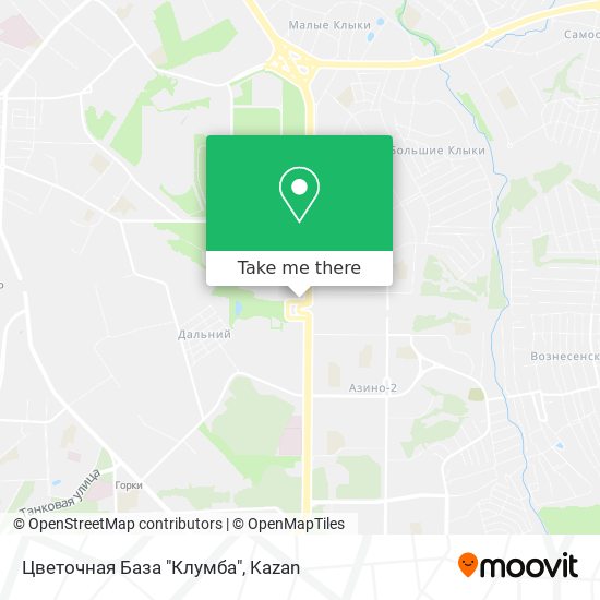 Цветочная База "Клумба" map