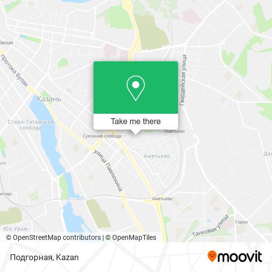 Подгорная map