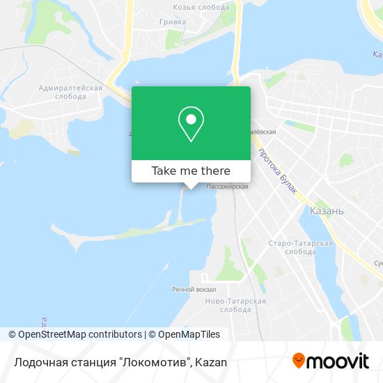 Лодочная станция "Локомотив" map