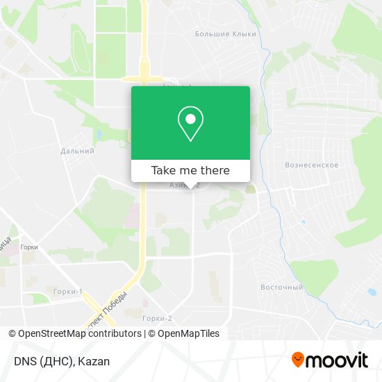 DNS (ДНС) map