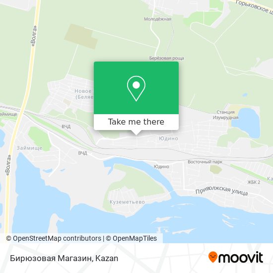 Бирюзовая Магазин map