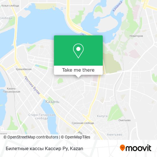 Билетные кассы Кассир Ру map