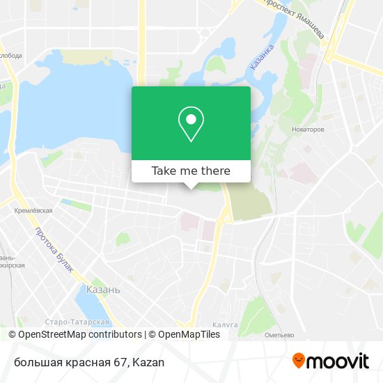 большая красная 67 map