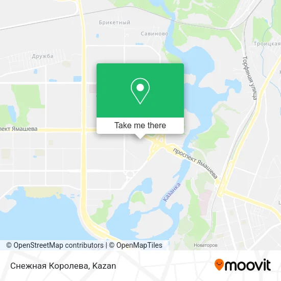 Снежная Королева map