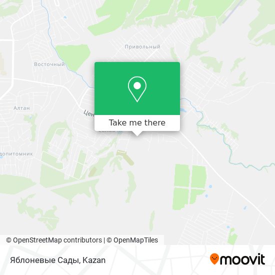Яблоневые Сады map