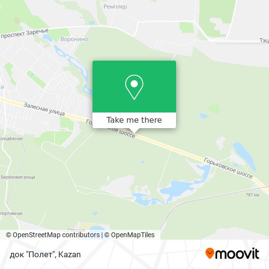 док "Полет" map