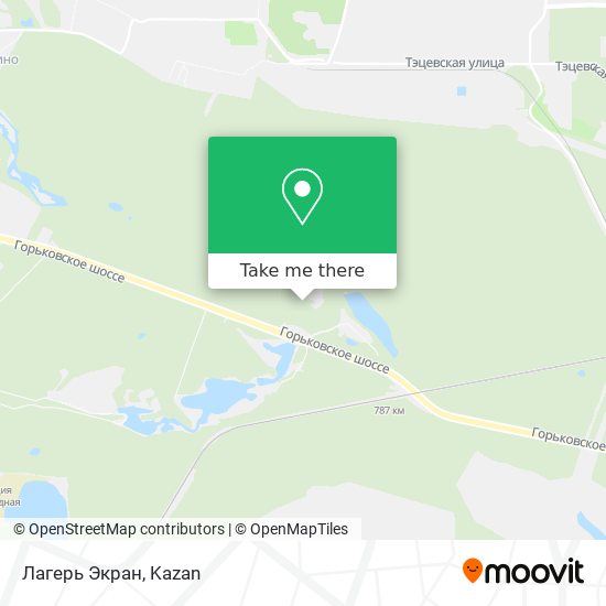 Лагерь Экран map