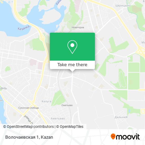 Волочаевская 1 map