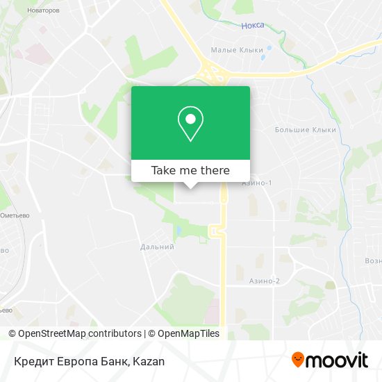 Кредит Европа Банк map
