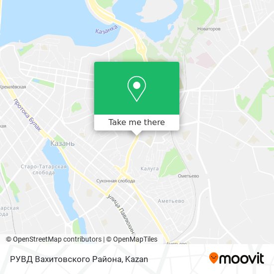 РУВД Вахитовского Района map