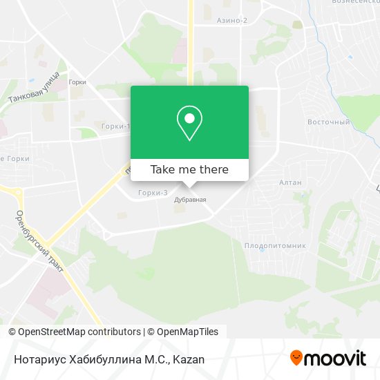 Нотариус Хабибуллина М.С. map