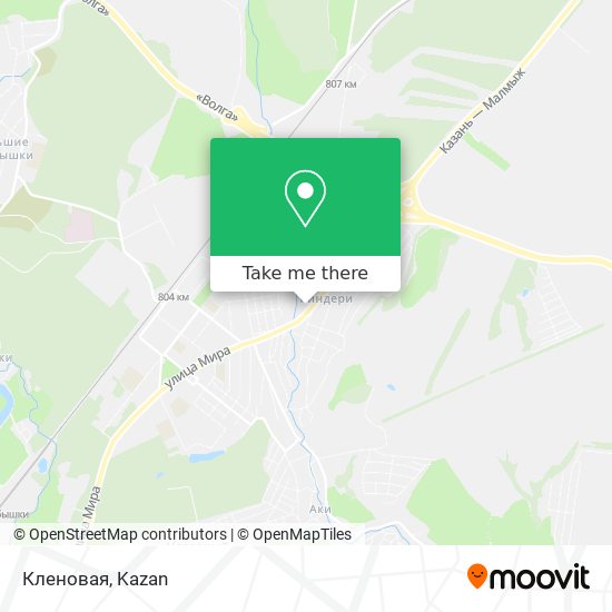 Кленовая map