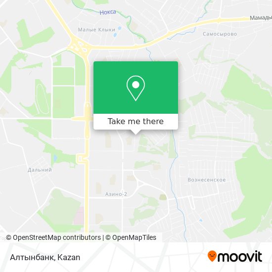 Алтынбанк map