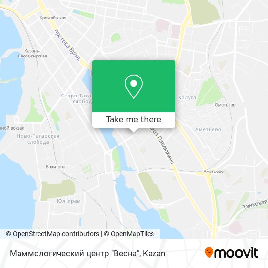 Маммологический центр "Весна" map
