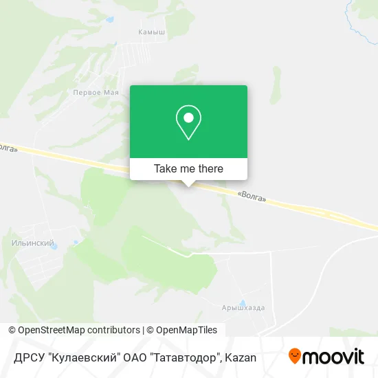 ДРСУ "Кулаевский" ОАО "Татавтодор" map