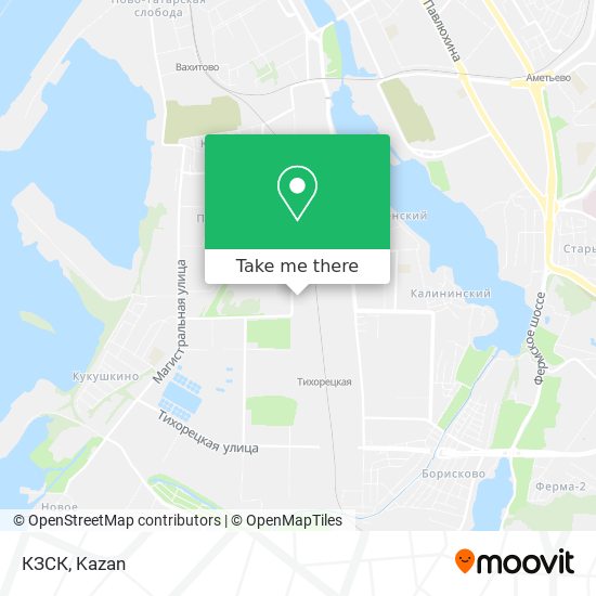 КЗСК map