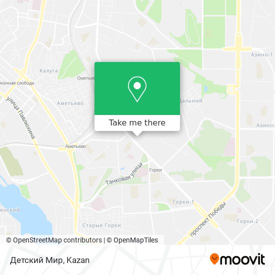 Детский Мир map
