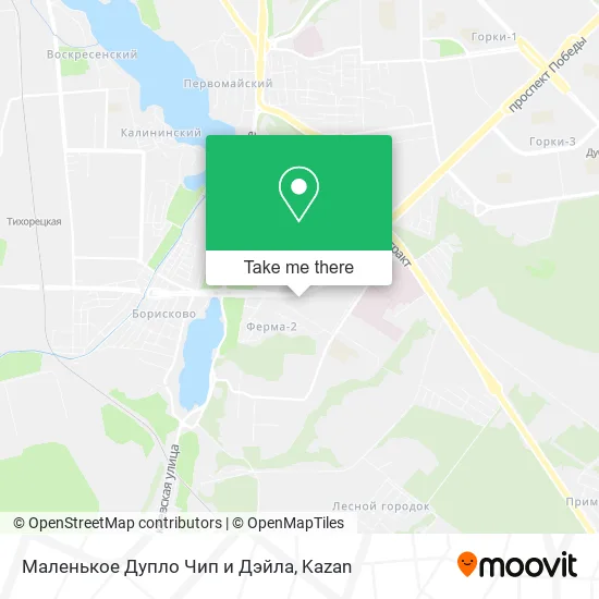 Маленькое Дупло Чип и Дэйла map