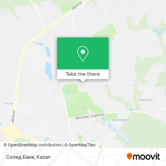 Солид Банк map