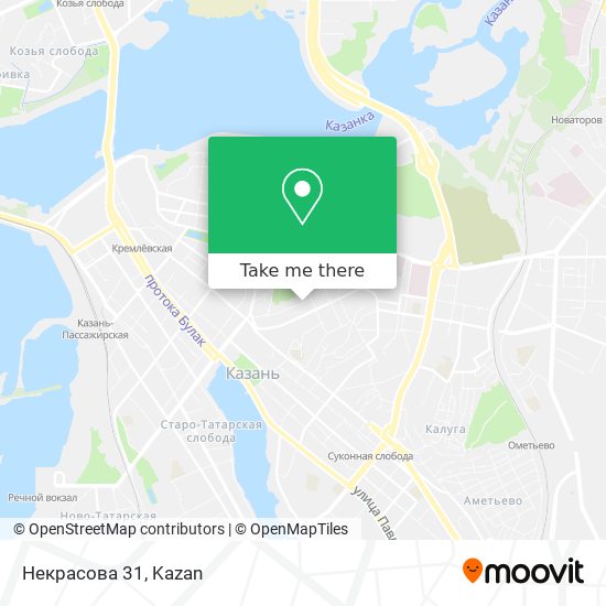 Некрасова 31 map