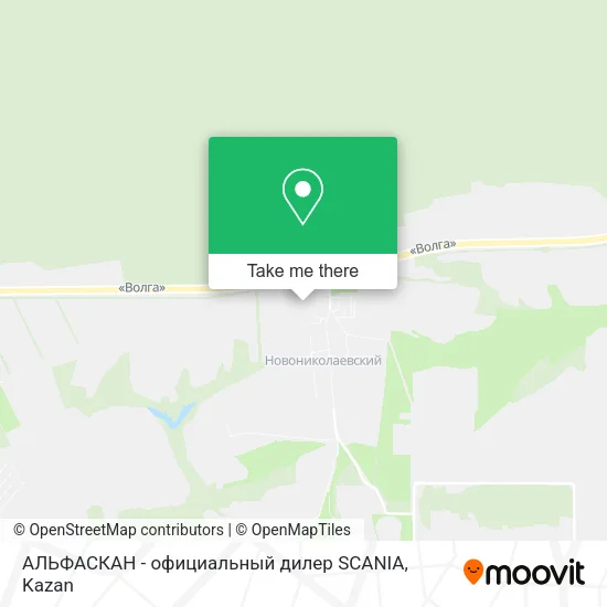 АЛЬФАСКАН - официальный дилер SCANIA map