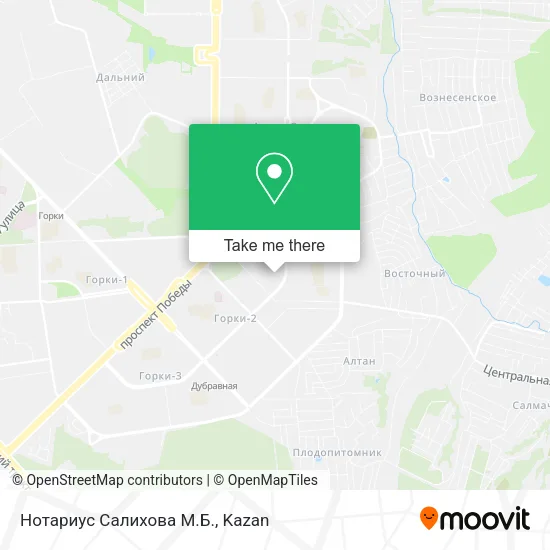 Нотариус Салихова М.Б. map