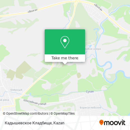 Кадышевское Кладбище map