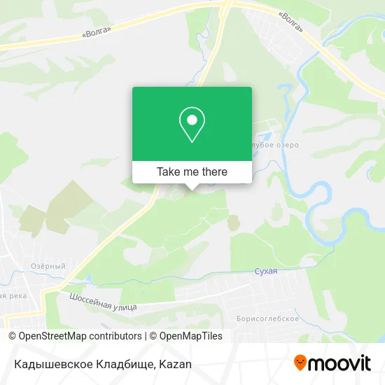 Кадышевское Кладбище map