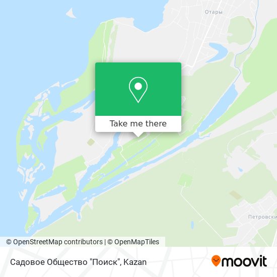 Садовое Общество "Поиск" map