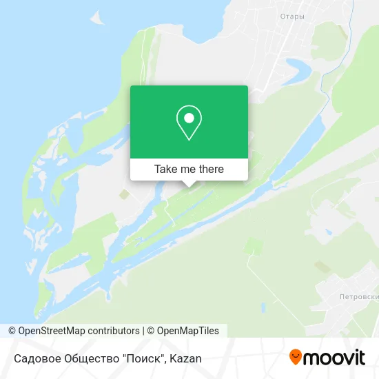 Садовое Общество "Поиск" map