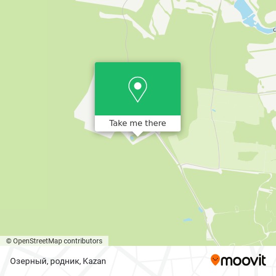 Озерный, родник map